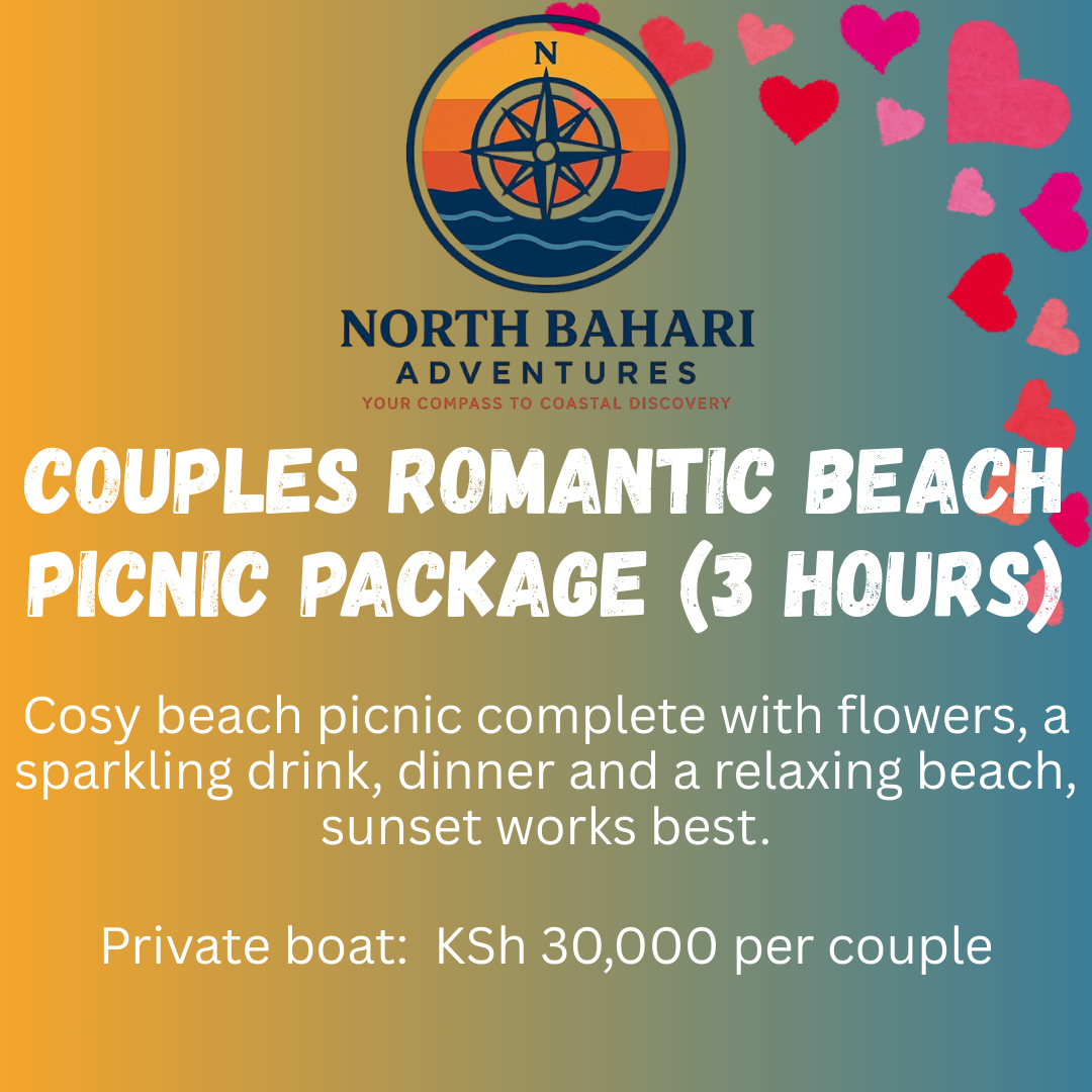 Couples Romantic Beach Picnic Package (3 Hours)